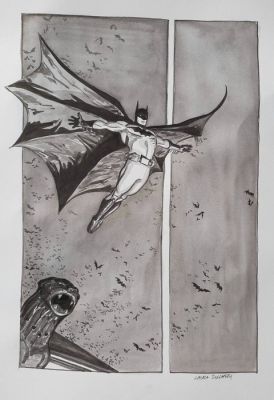 Zuccheri, Laura - 1 Original preliminary drawing - Batman - 2026 | Catawiki