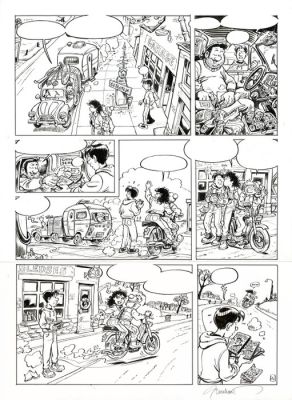 Bosschaert, Jan - 1 Original page - Sam 11 - Goudkoorts - 2008 | Catawiki