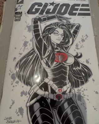 GiJoe Sketch cover by Laura Braga