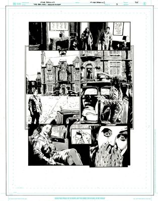 The Bat-Man: Second Knight #3 p.46 - Coat Pocket Snack! | Comic Book Art Gallery