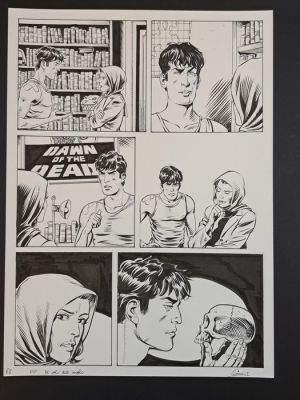Simeoni, Gigi - 1 Original page - Dylan Dog: Il Passo dell’Angelo - 2017 | Catawiki