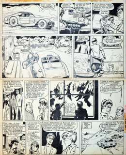 JIJE  - Valhardi  - Planche 19 de l’album Le retour de Valhardi édité par Dupuis en[...] | Vermot et Associés