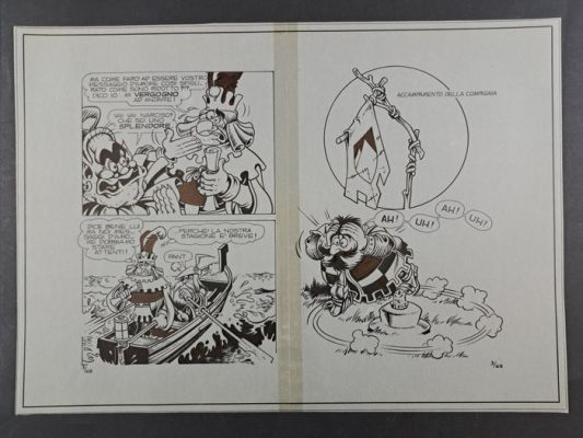Magnus & Romanini - 1 Original page - La Compagnia della Forca n.3 - Il Rapimento di Annalisa | Catawiki