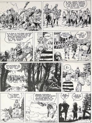 Franz - 1 Original page - Brougue - Vosse / La Renarde - 1991 | Catawiki