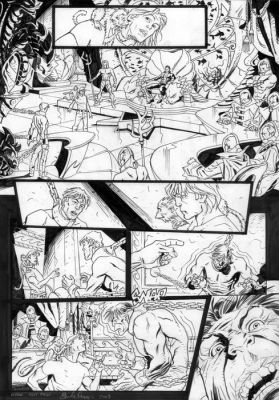 Caracuzzo, Giancarlo - 1 Original page - Hulk, Sub-Mariner - 2010 | Catawiki