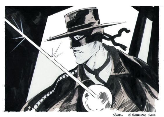 Caracuzzo, Giancarlo - 1 Original drawing - Zorro - 2026 | Catawiki
