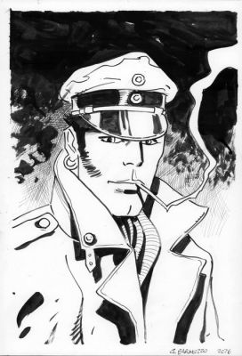 Caracuzzo, Giancarlo - 1 Original drawing - Corto Maltese - Omaggio a Hugo Pratt - 2026 | Catawiki