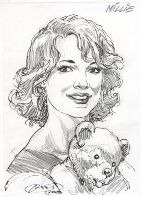 Kasprzak, Kas Zbigniew - 1 Original drawing - Millie - Teddybeer | Catawiki