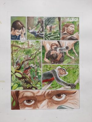 Laura Zuccheri - 1 Original colour page - Thellus