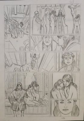Trif (Trifogli, Francesco) - 1 Original page - Les milles et une nuit | Catawiki