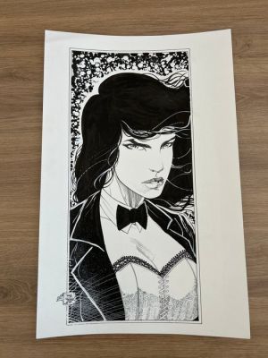 Joe Prado - 1 Original drawing - Zatanna | Catawiki