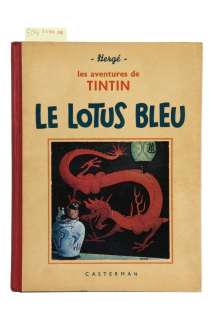 Tintin - N°5 | LES AVENTURES DE TINTIN - LE LOTUS BLEU | Artcurial