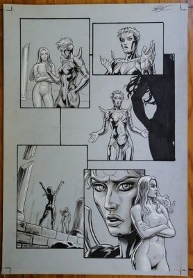 Atilio Rojo Original page - IX Generation - IXth Generation #5-SIGNED,Double page - 2015 | Catawiki