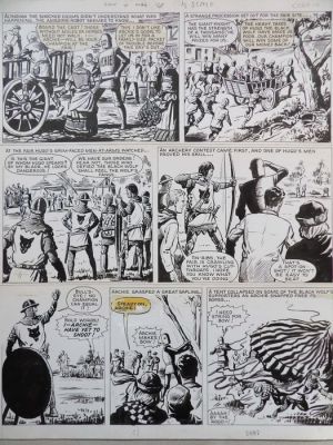 Kearon, Edward - 1 Original page - Archie de man van staal - [titel onbekend] - jaren ’60 | Catawiki