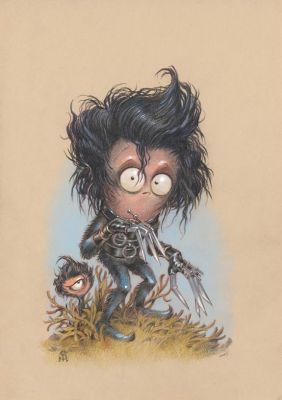 Stan Manoukian | Illustration originale, Edward aux mains d’argent | Daniel Maghen