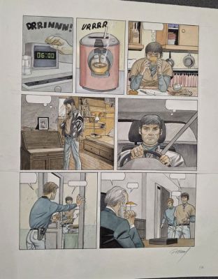 Renaud (Denauw, Renaud) - 1 Original colour page - Blousés - 2021 | Catawiki
