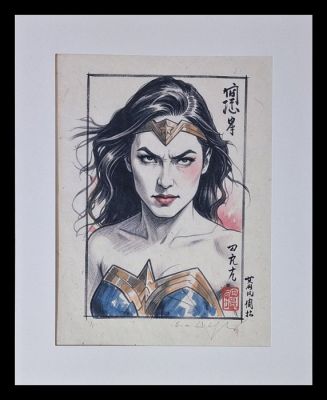 Emma Wildfang - 1 Wonder Woman - Street Legends – Urban Sumi Edition | Catawiki