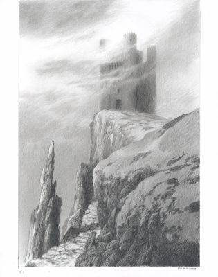 Paul & Gaëtan Brizzi | Tristan et Iseult - Illustration originale C1 | Daniel Maghen