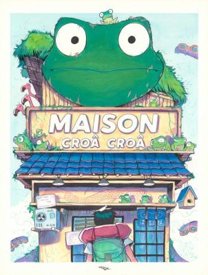 Davide Tosello | Planche originale n°66 - Maison Croa Croa | Daniel Maghen