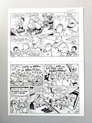 Poupard, Alexandre - 1 Original page - Les Rugbymens
