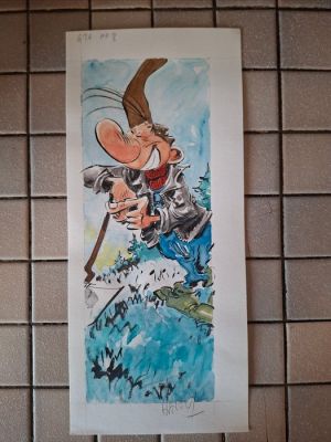 Hardy, Marc - 1 Original colour drawing - Pierre Tombal - 2015 | Catawiki