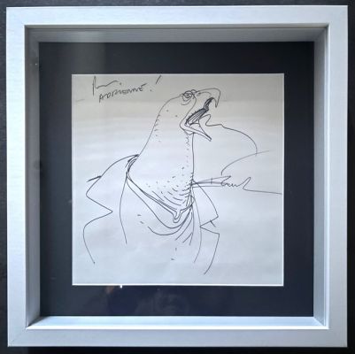 Bilal, Enki - 1 Original drawing - Nikopol - Horus | Catawiki