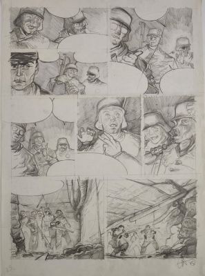 Toulhoat, Ronan - 1 Original preliminary page - Block 109 | Catawiki