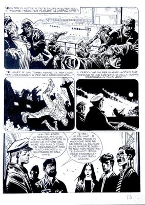 Alessandrini, Giancarlo - 1 Original page - Dylan Dog | Catawiki