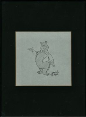 Toonder, Marten - 1 Original preliminary drawing - Tom Poes & Heer Bommel - Heer Bommel - 1970’ | Catawiki