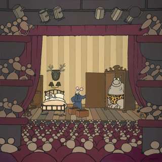 Philippe Geluck Né En 1954 - LE CHAT AU THEATRE