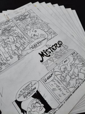 Montanari, Giuseppe / Piccoli, Claudio - 8 Original page - I Grandi Viaggi - Il mistero del faraone | Catawiki