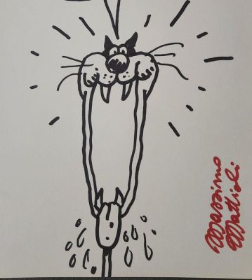 Mattiolli, Massimo - 1 Original drawing - Squeak The Mouse | Catawiki