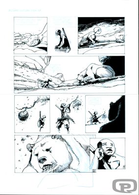 Olivier Vatine | Niourk Volume 1, Page 38 - Original Art by Olivier Vatine | Pulp’s Art