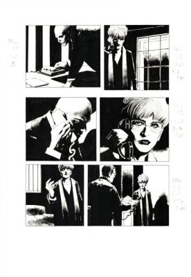Roi, Corrado - 1 Original page - Dylan Dog Old Boy #6 - "Gli esorcisti" - 2021 | Catawiki