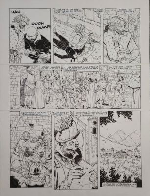 Goepfert, Brice - 1 Original page - Les Chemins de Malefosse T22 - Fortune vagabonde - 2014 | Catawiki