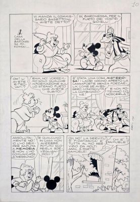 De Vita, Massimo - 1 Original page - Topolino n.680 - Topolino e i sogni rubati p.10 - 1968 | Catawiki