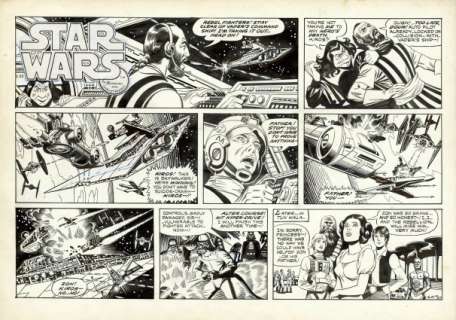 Manning, Russ - STAR WARS SUNDAY Sunday Strip | ComicConnect