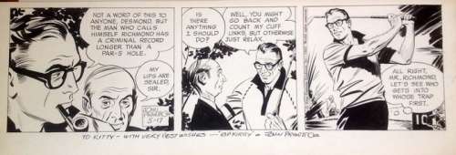 Prentice, John | Original comic strip  - Rip Kirby | Catawiki