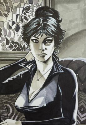 Candita, Giuseppe - 1 Original drawing - Modesty Blaise - Sguardo di ghiaccio - 2026 | Catawiki