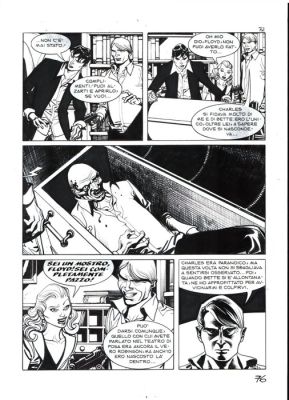 Mari, Nicola - 1 Original page - Dylan Dog #317 - "L’impostore" - 2015 | Catawiki