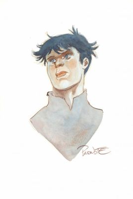 Joël Parnotte | Illustration originale inédite - Cauchon... Ou l’homme qui tua Jeanne d’Arc | Daniel Maghen