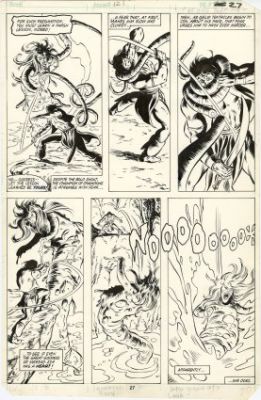 Buscema, John - CONAN THE BARBARIAN (1970-93) #121 Interior Page | Metropolis Comics