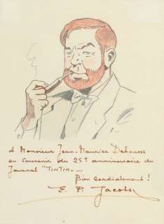 Jacobs | Blake et Mortimer, illustration à la mine de… | Millon