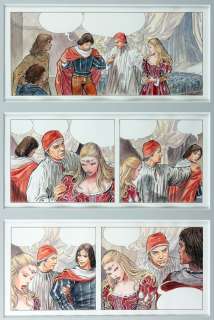 Manara | Borgia, planche n°26 à l’encre de Chine et à… | Millon