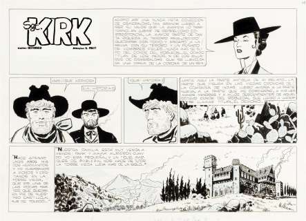 Pratt Hugo - "Il Sergente Kirk - Il castello di | Urania Casa d’Aste