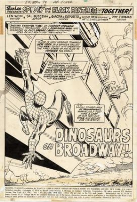 Buscema, Sal - MARVEL TEAM-UP (1972-85) #20 Title Splash | ComicConnect