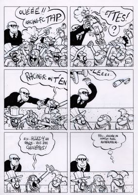 Fabrice Erre | Planche originale "Réseau-boulot-dodo" (Fluide gl... | Les dessinateurs