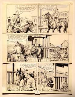 Nicolã³, Erio | original plate for Tex  no. 236, "Il cerchio di sangue"  - (1980) | Catawiki