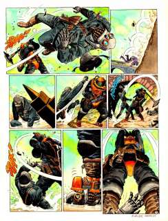 Planche originale 25 de LES SENTINELLES, Tome 3- Chapitre troisième : Avril 1915 Ypres par Enrique BRECCIA