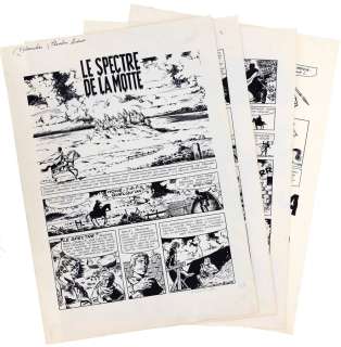 Craenhals - Lot 391 - Chevalier Ardent, ensemble complet de 8 planches…